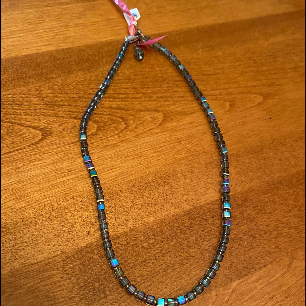 Swarovski blue crystal NWT necklace